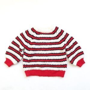 Zara fancy collection chunky knit sweater EUC 6-7Y
